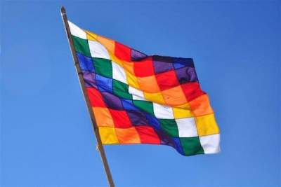 indigenous flag of Bolivia