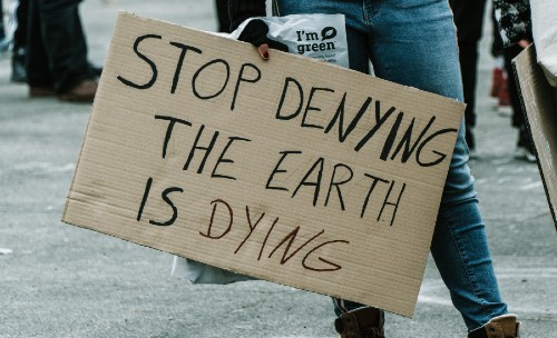 stop denying earth dying