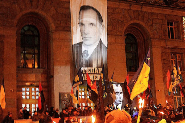 Stepan Bandera torchlight procession