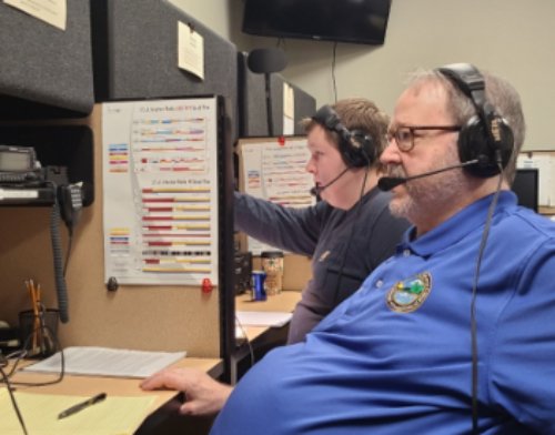 D.B. Lewis KF7CYH and Samual Cox KK7ZXK 500