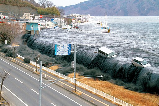 tsunami in Japan