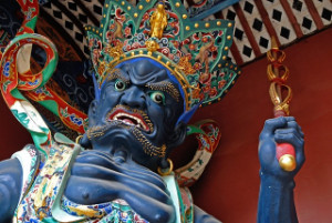 Chinese temple guardian
