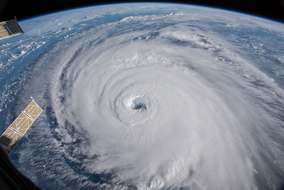 Hurricane Florence NASA Johnson ISS