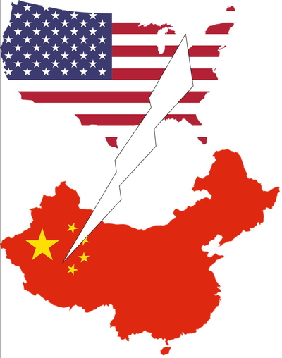 US clashing with China