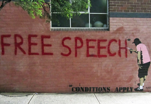 free speech Banksy