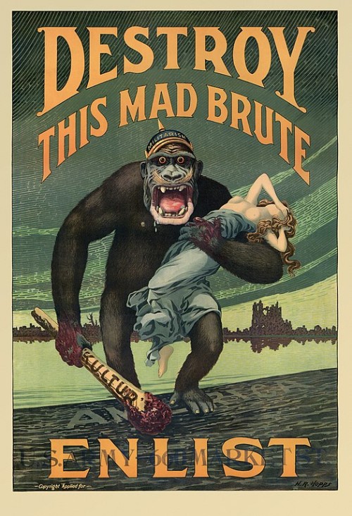 war propaganda poster
