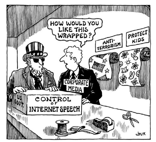 censorship cartoon