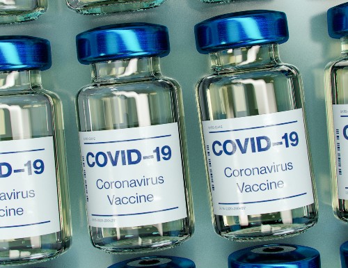 COVID Vaccine bottles