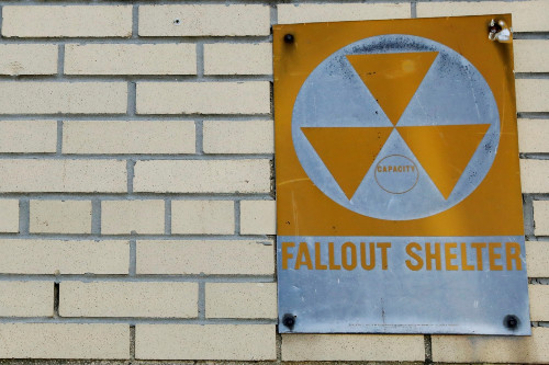 Fallout shelter sign