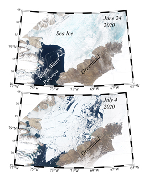 southern ice arch 2020