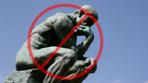 The Thinker by Rodin