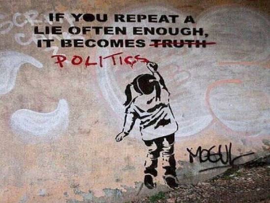 lies = politics