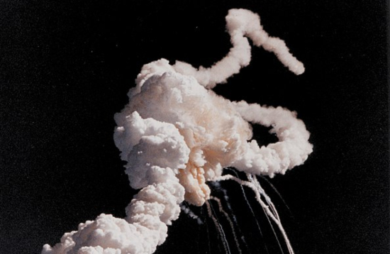 Space shuttle Challenger explosion