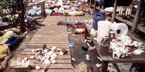 Jonestown Guyana mass suicide 1978