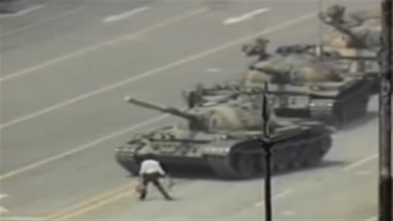 Tiananmen Tank Man 3 1280 x 720