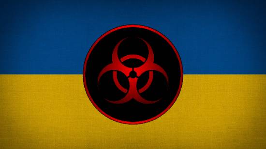 Ukraine bioweapon flag
