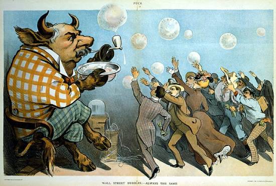 stock market bubbles