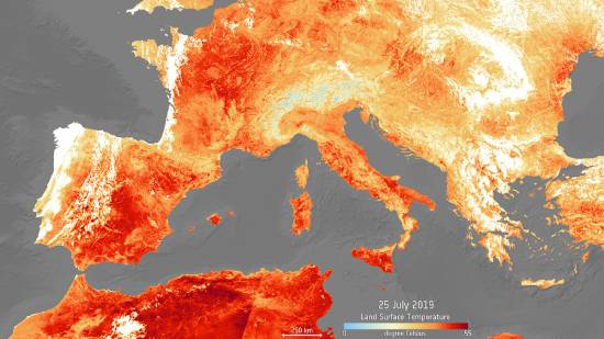 heat wave map
