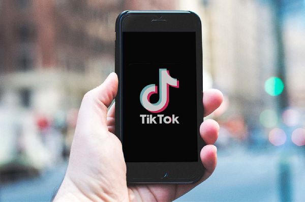 TikTok on smart phone