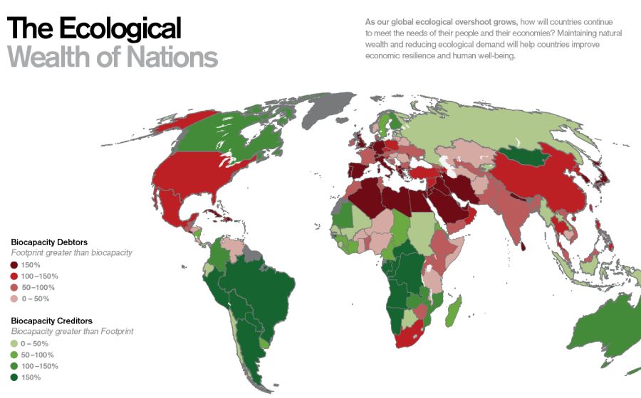 EcoWealth of Nations Map