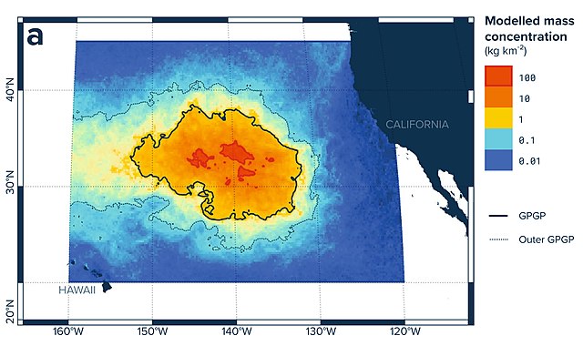 Great Pacific Garbage Patch Map 2017 Wikimedia