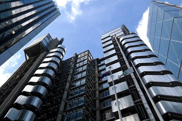 Lloyd's building in City of London