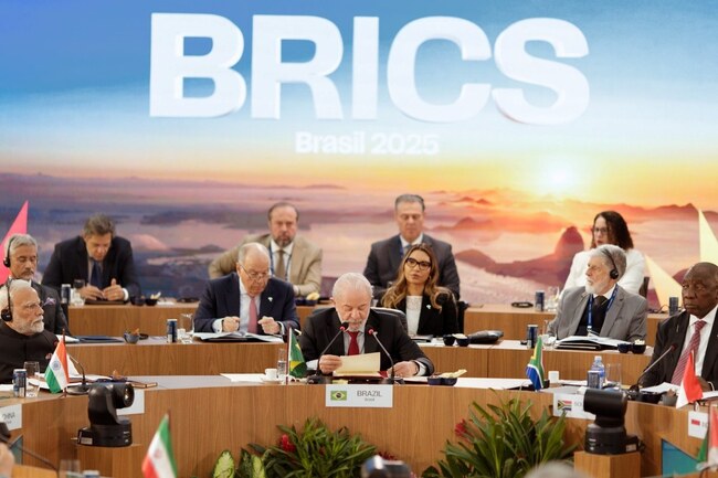 BRICS meeting, Lula speaking
