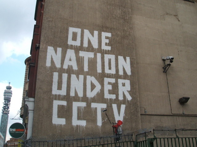 Banksy One Nation Under CCTV