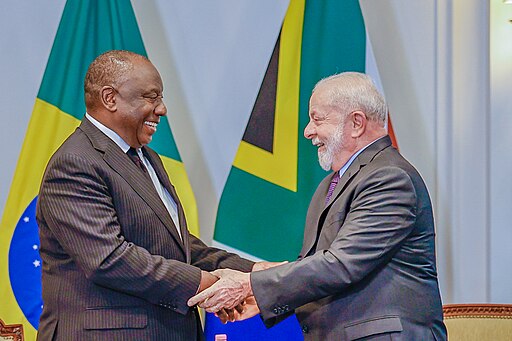 Cyril Ramaphosa Lula di Silva 2023 Wikipedia