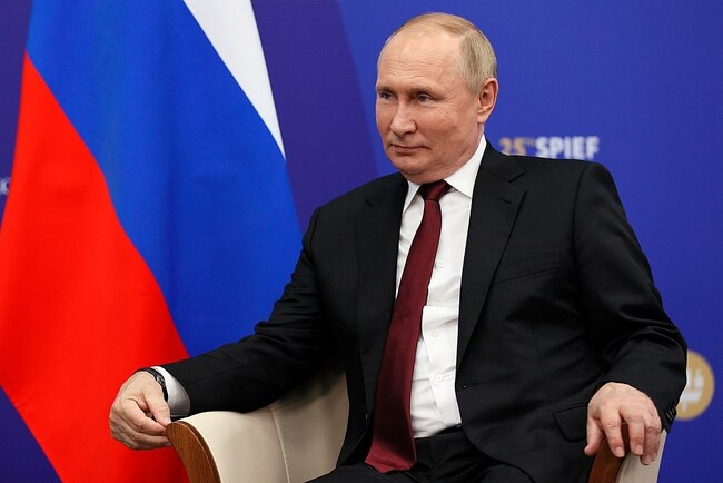 Putin, at SPIEF 2022