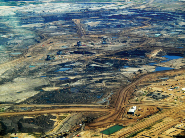 Tar sands of Alberta