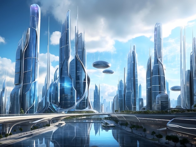 Futuristic city