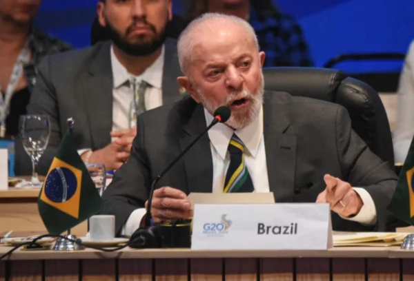 Brazilian President Luiz Inácio Lula da Silva 