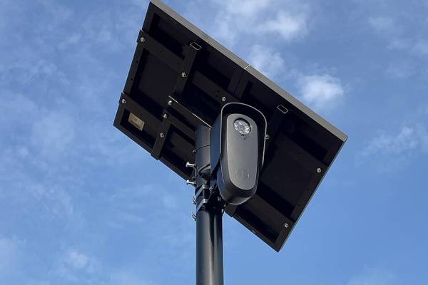 Flock surveilance camera