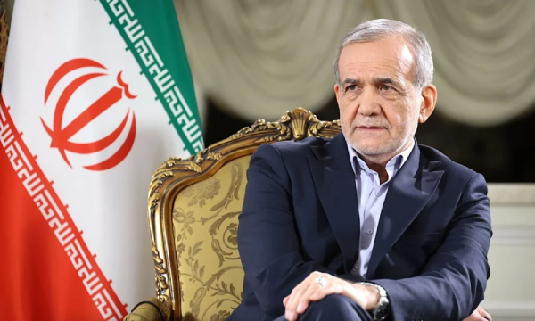 Iranian President Masoud Pezeshkian