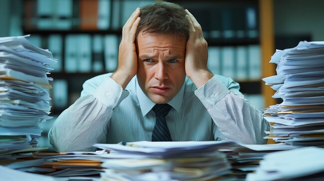 Stressed Employee