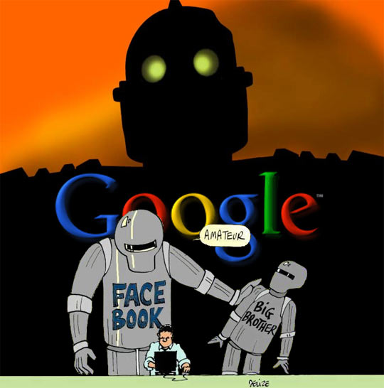 Facebook Big Brother Google