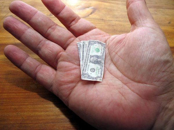 Shrinking dollar