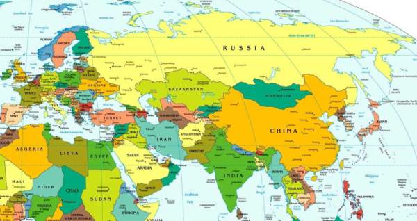 eruasia map