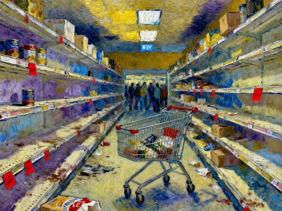 The Grocery Aisle at the End of the World